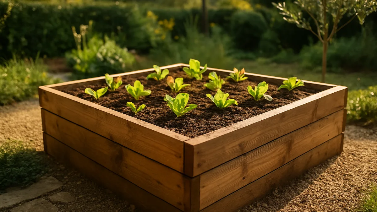 Quelle profondeur pour un carré potager ? Le tableau par légume